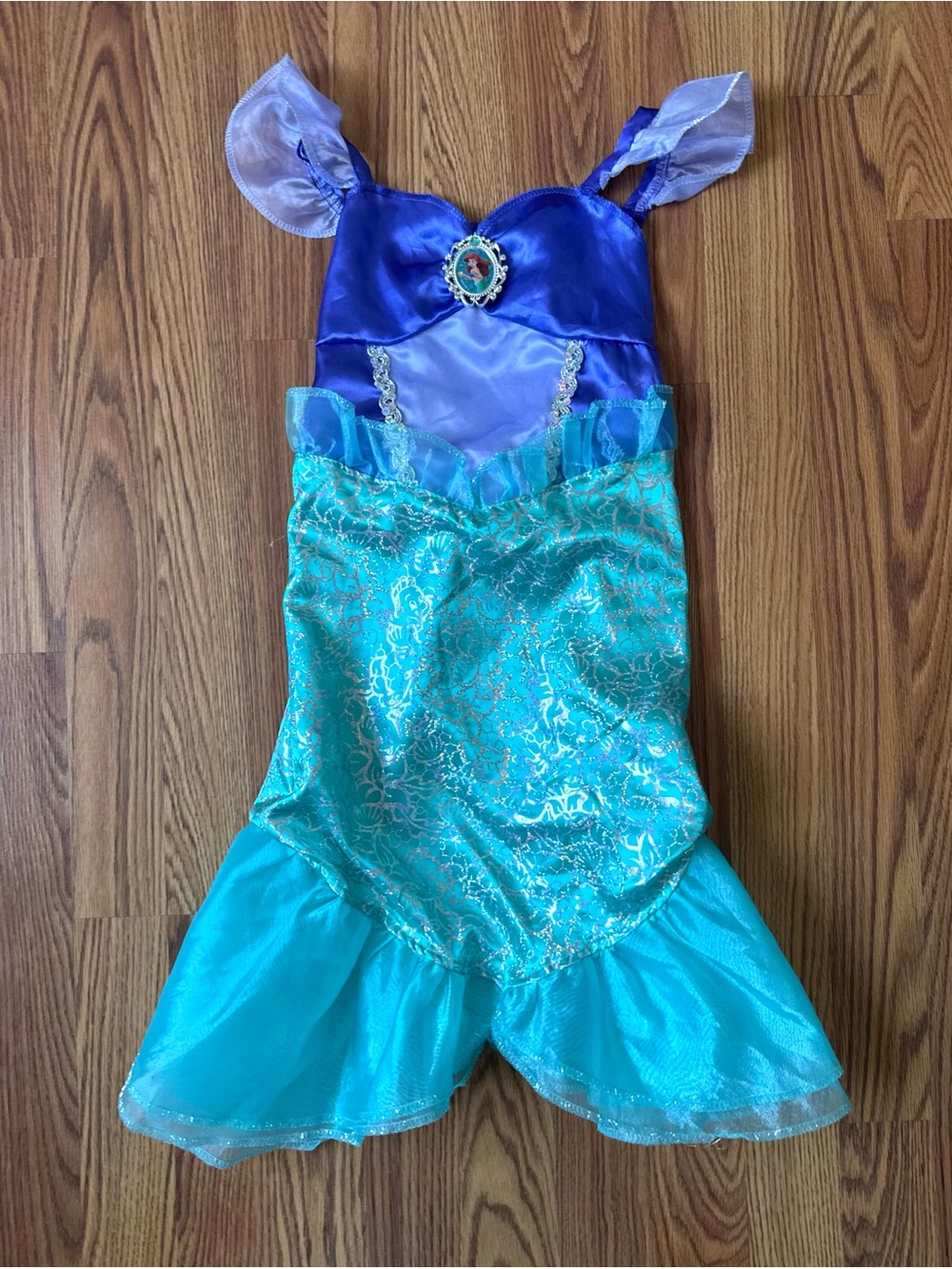 Disney Girls The Little Mermaid Costume Dress 4-6